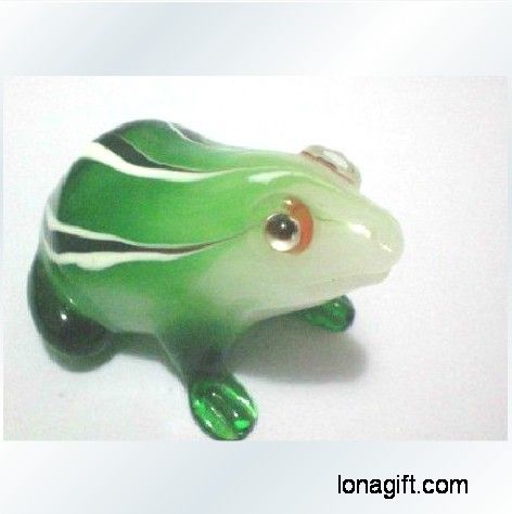 可愛(ài)青蛙琉璃飾品